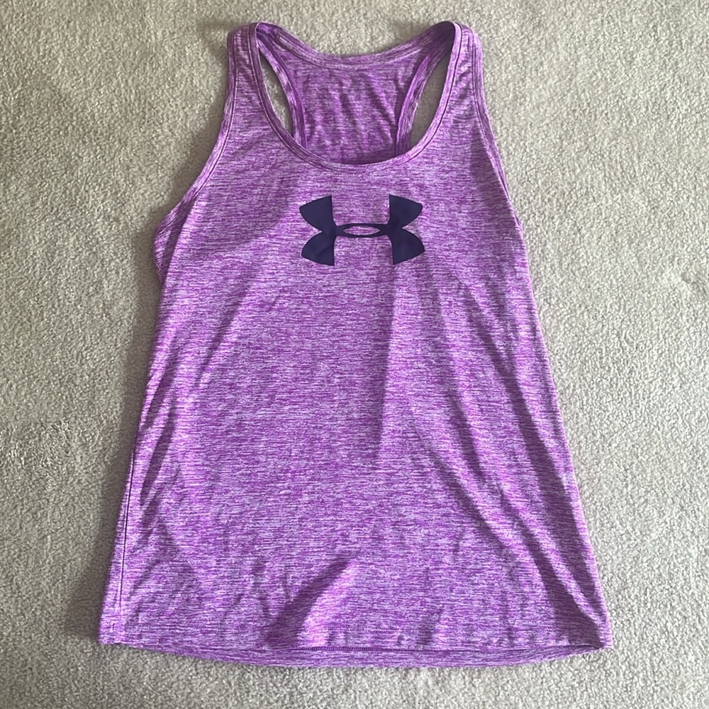 Under Armour Women’s Purple Racerback Tank Top